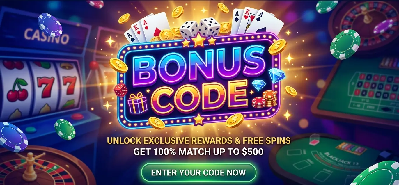 Använd bonuskod hos Hyper casino
